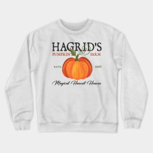 Hagrid's pumpkin farm Crewneck Sweatshirt